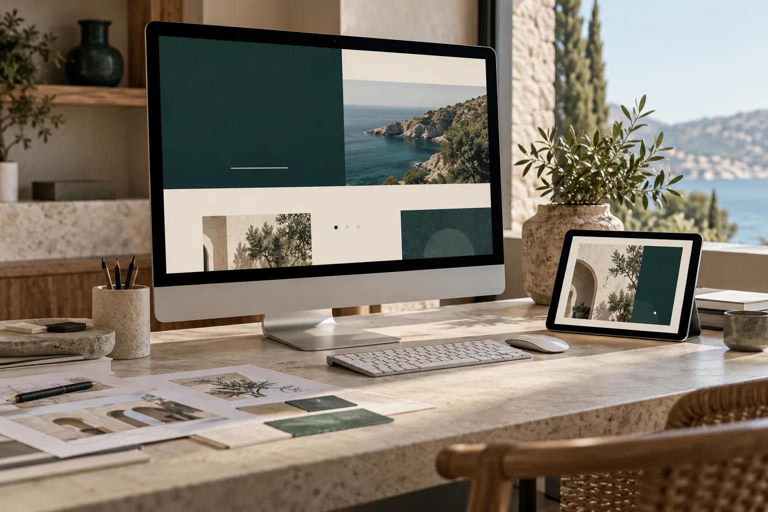 Espacio de trabajo digital, imagen conceptual